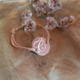 Bracelet cordon paillette...