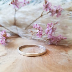 Bague fine lisse
