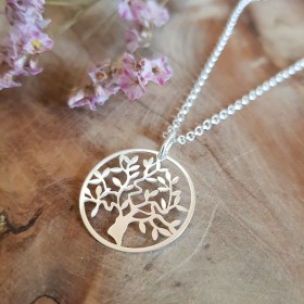 Collier pendentif arbre de...