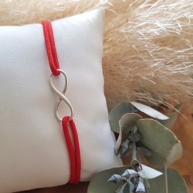 Bracelet cordon infini en...