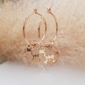 Créoles avec médaille...